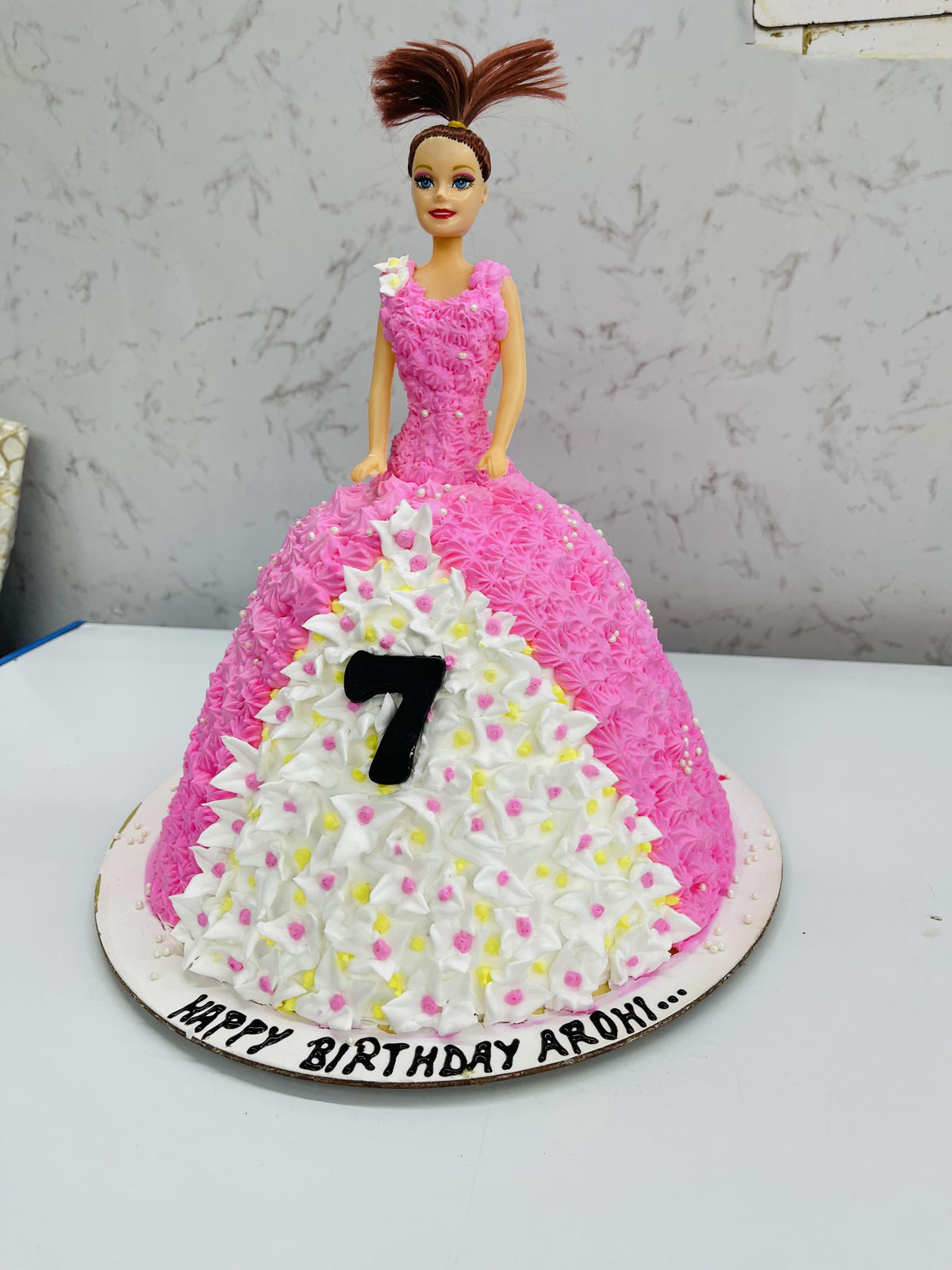 Barbie Doll Cake 6