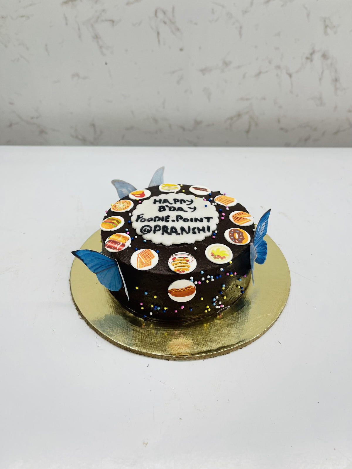 Food Lover Theme Cake