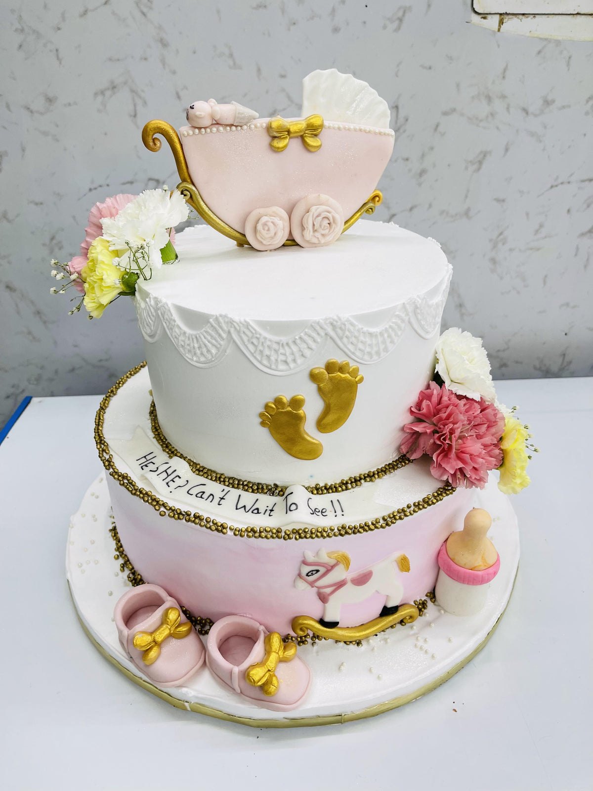 Fondant Baby Cake