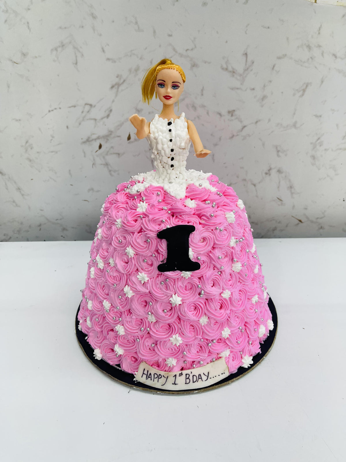 Barbie Doll Cake