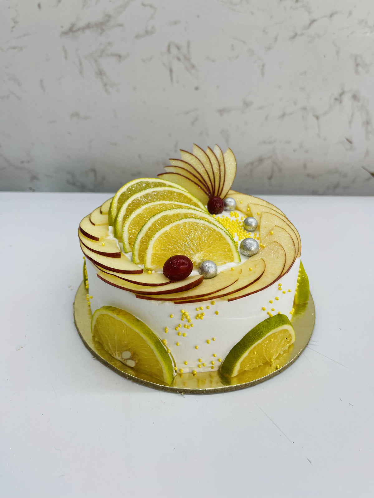 Lemon Apple Fruit Cake