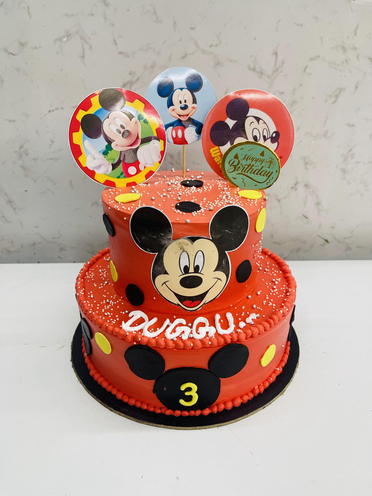 Mickey Mouse Cake