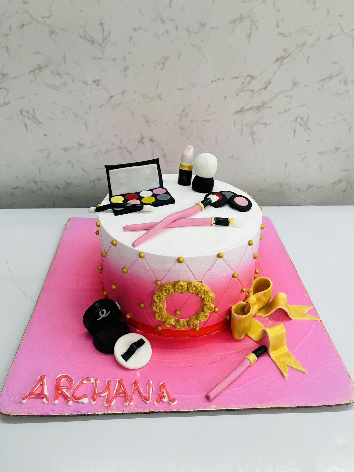 Order Makeup Theme Cake