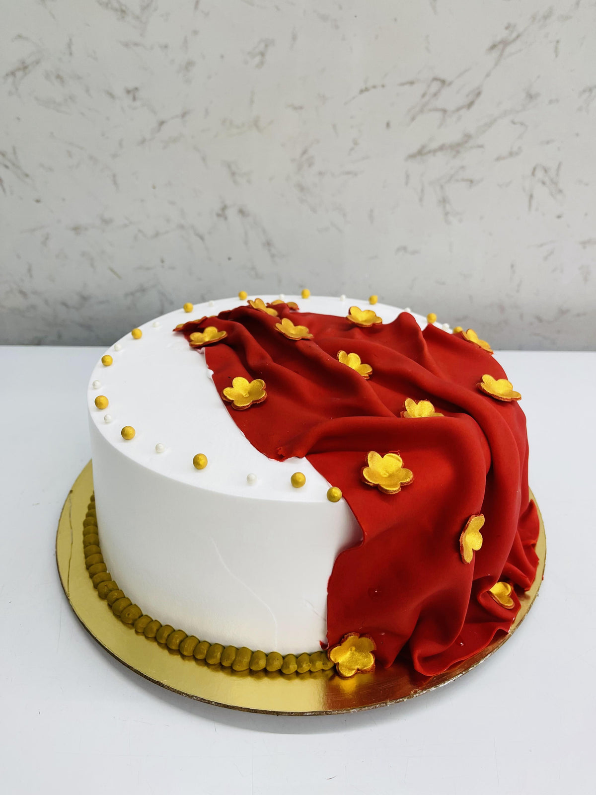 Saree Theme Cake