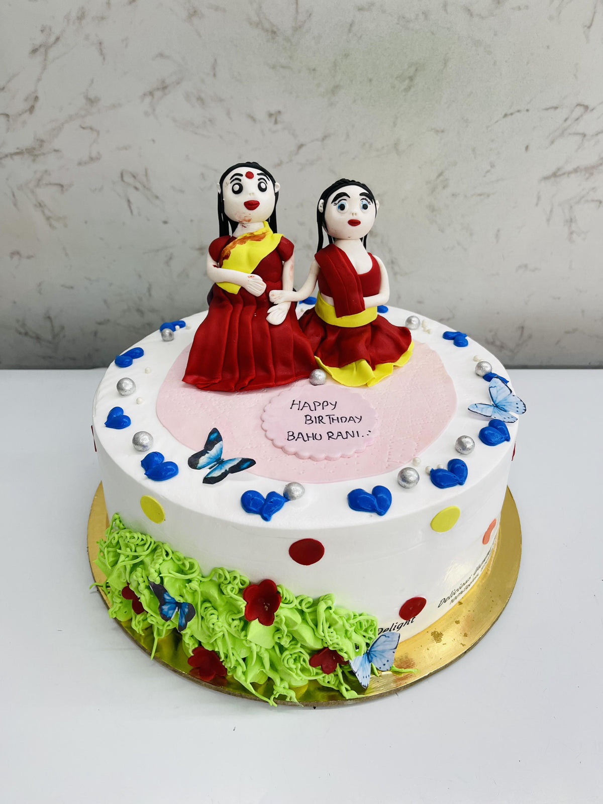 Saas Bahu Theme Cake