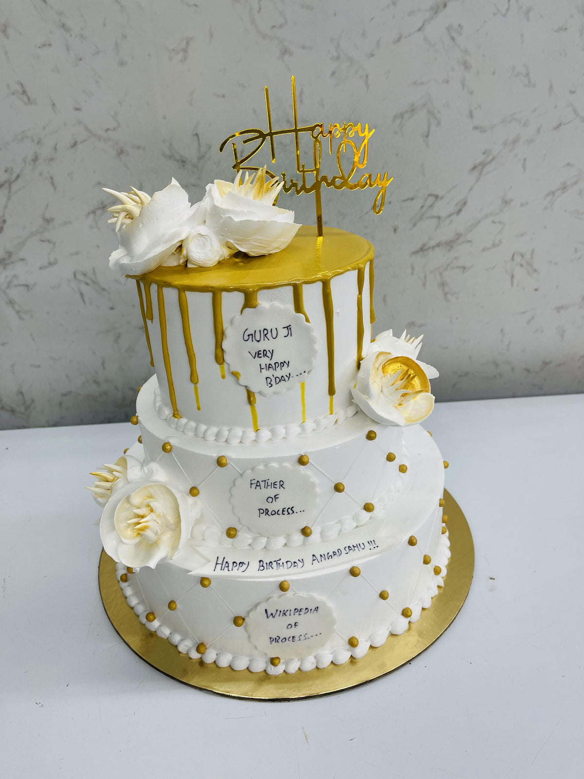 Exotic Pineapple Birthday Cake