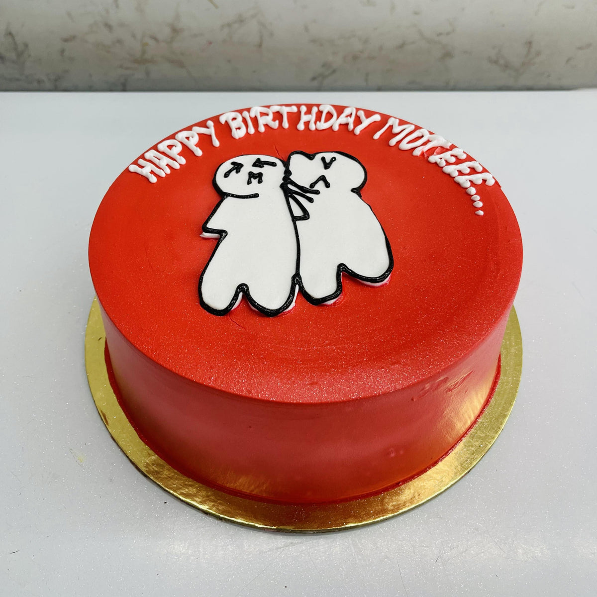 Red Birthday Cake