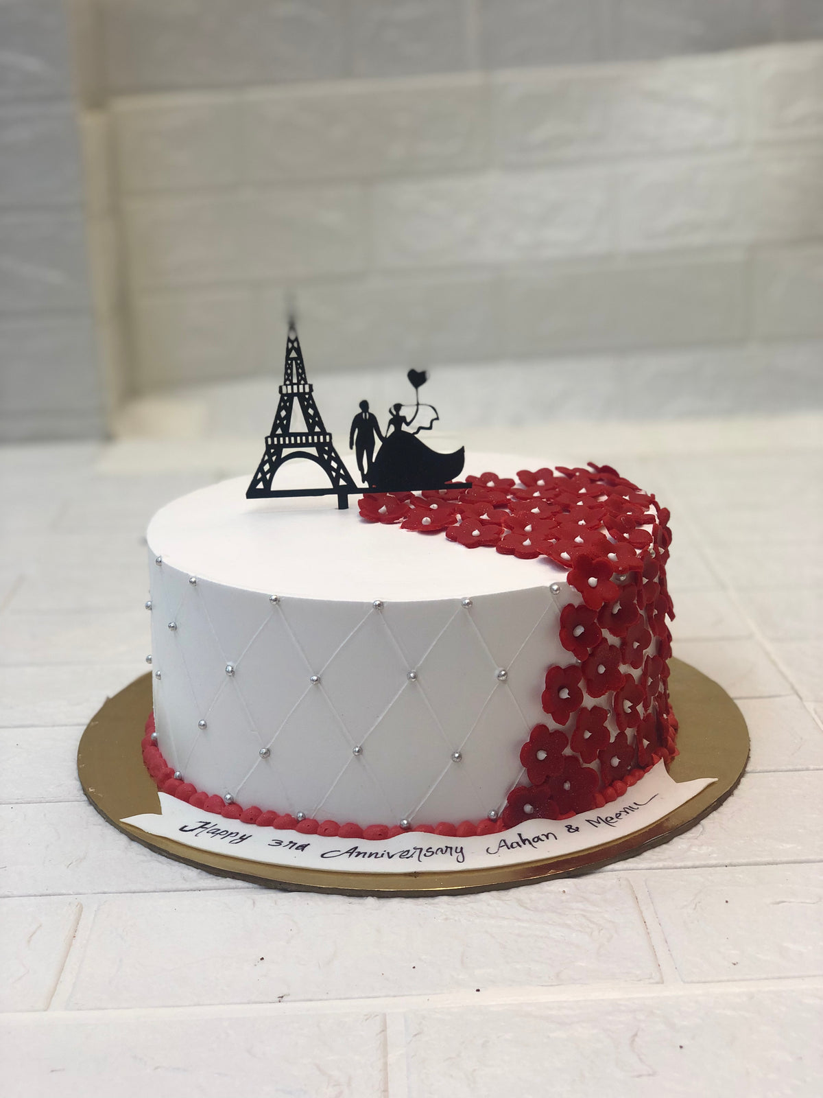 Romantic Proposal Cake