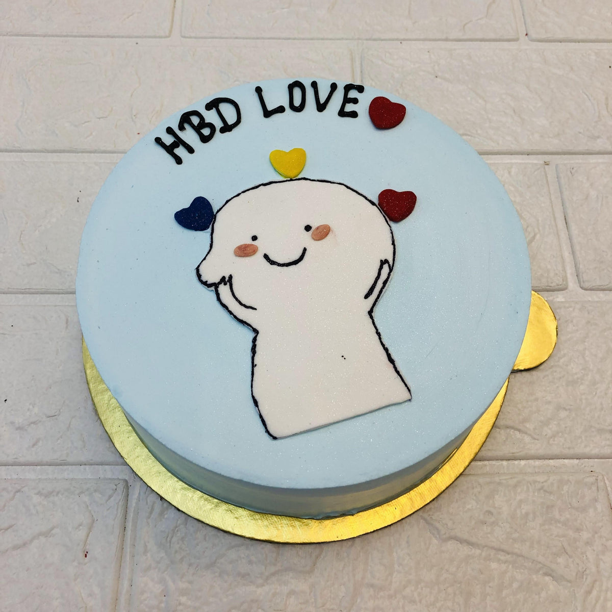 Cute Mimi Theme Birthday Cake