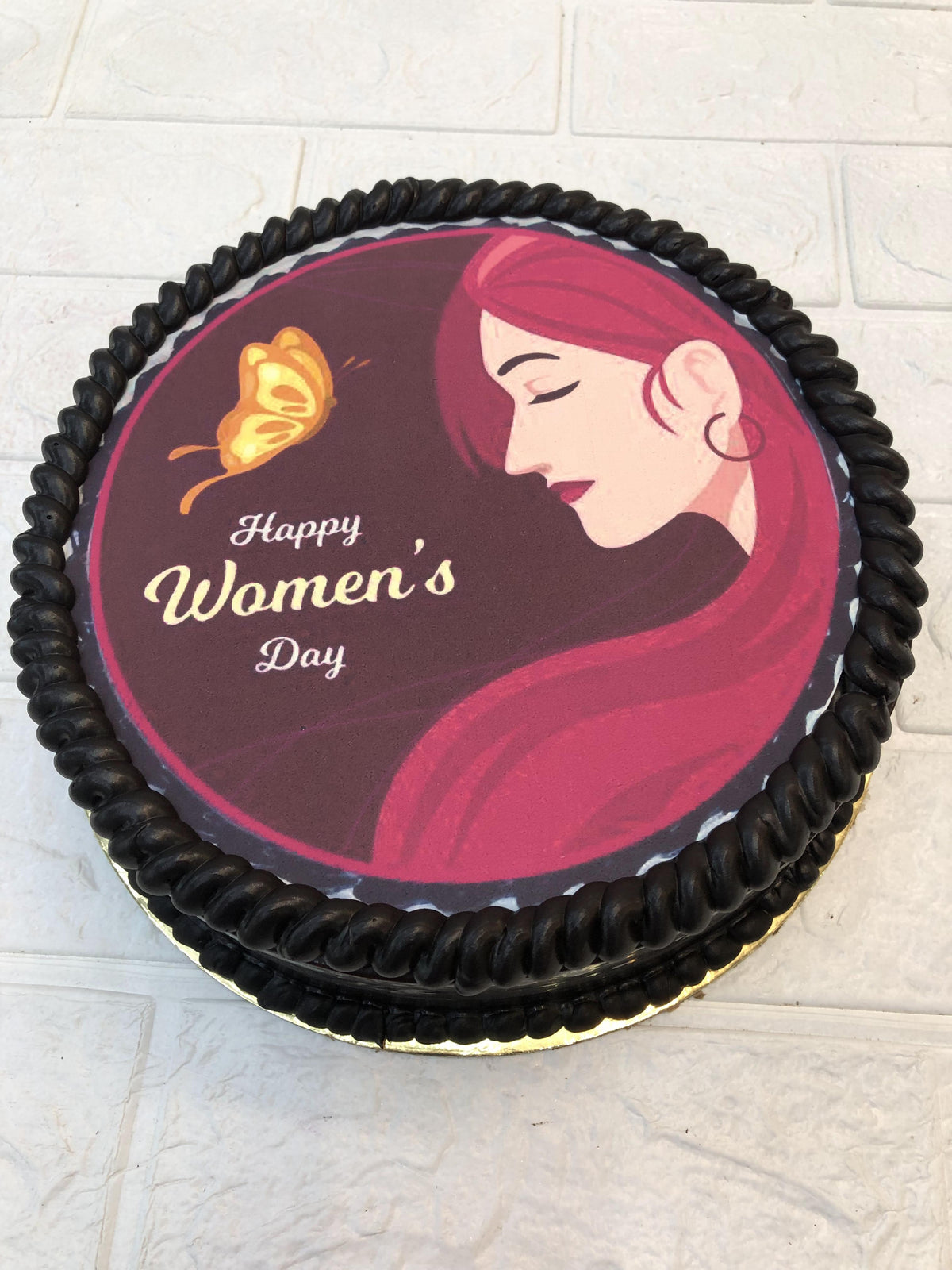 Women's Day Poster Cake