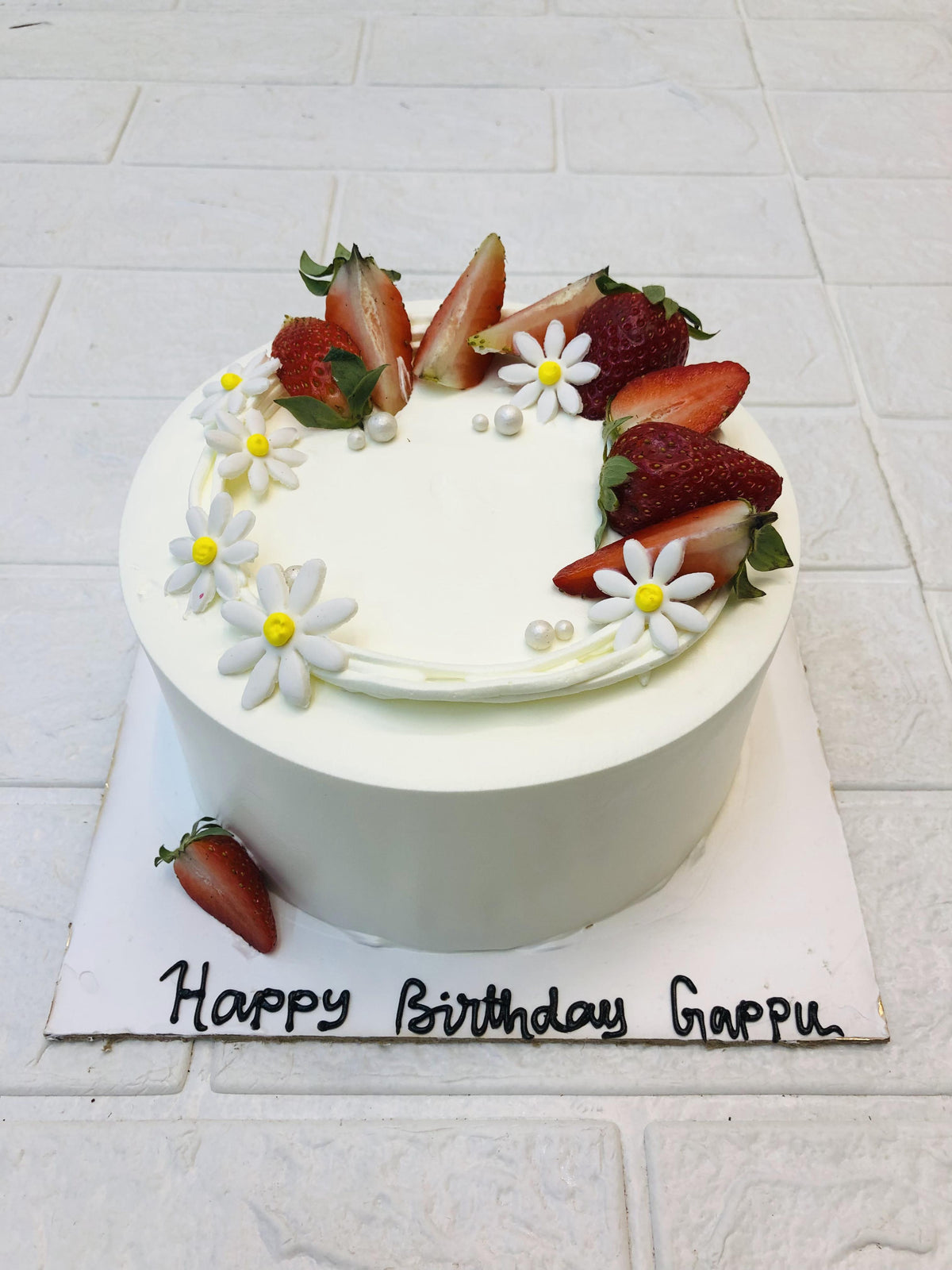 Strawberry Fruit Cake