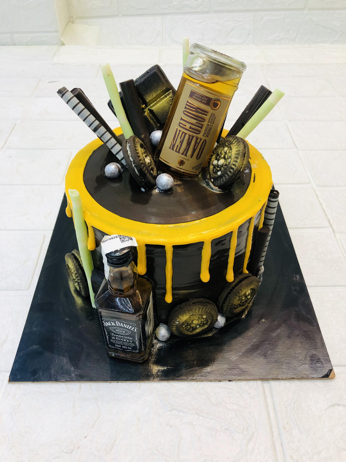 Black Cake With Alcohol