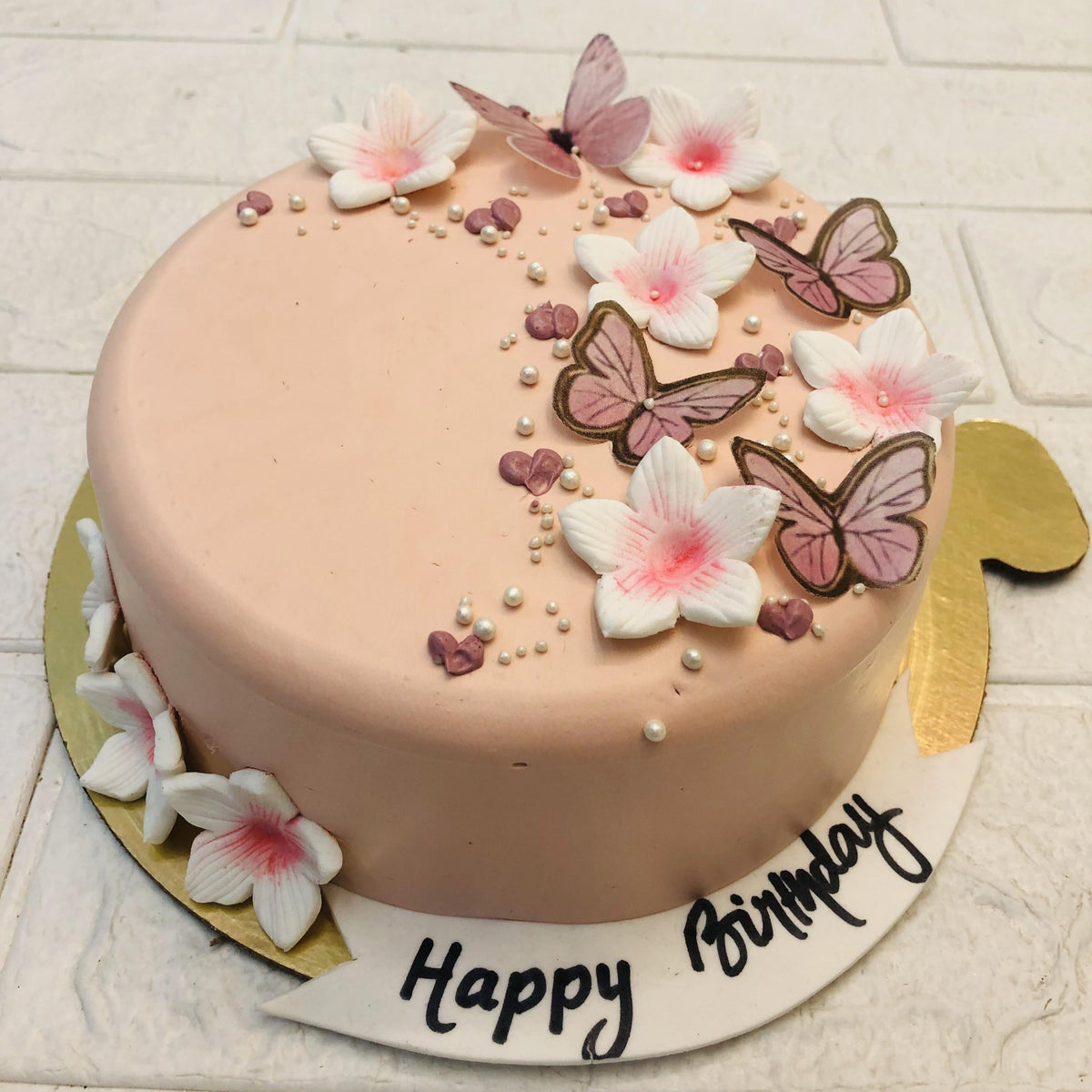 Butterfly Birthday Cake