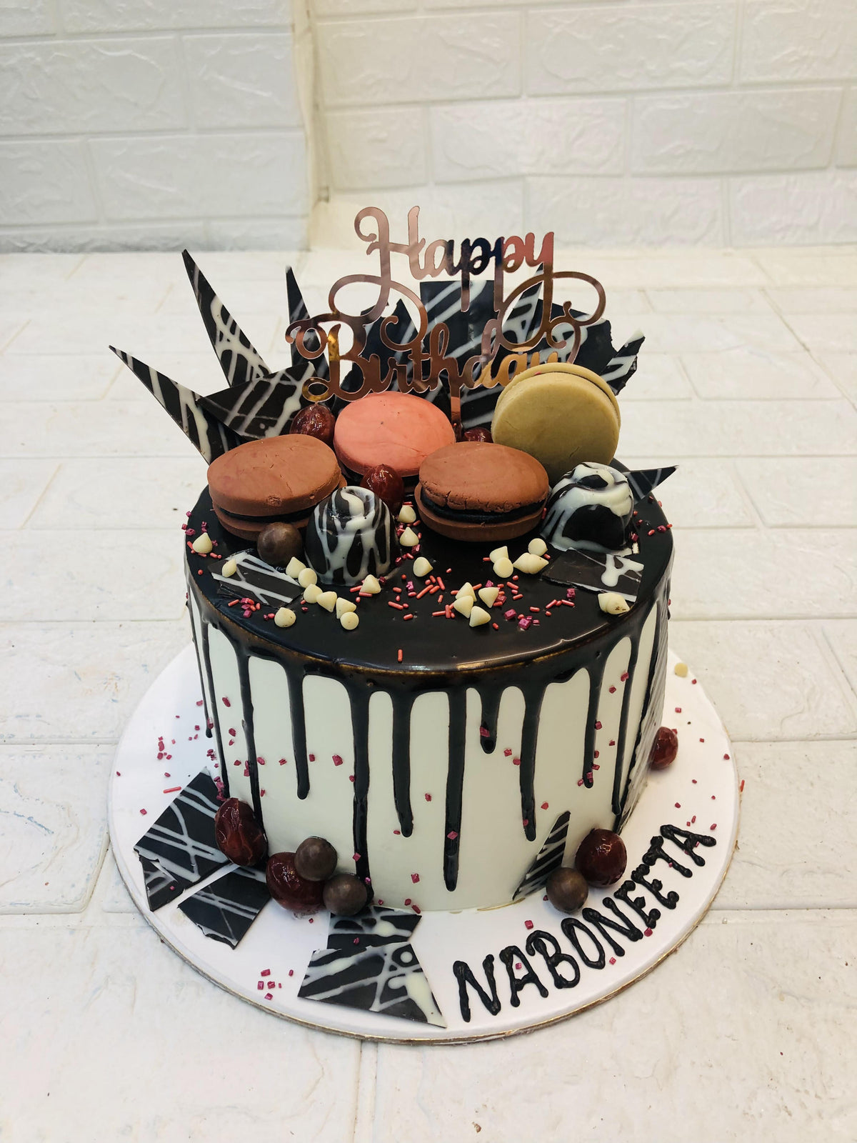 Chocolate Drip Cake 2