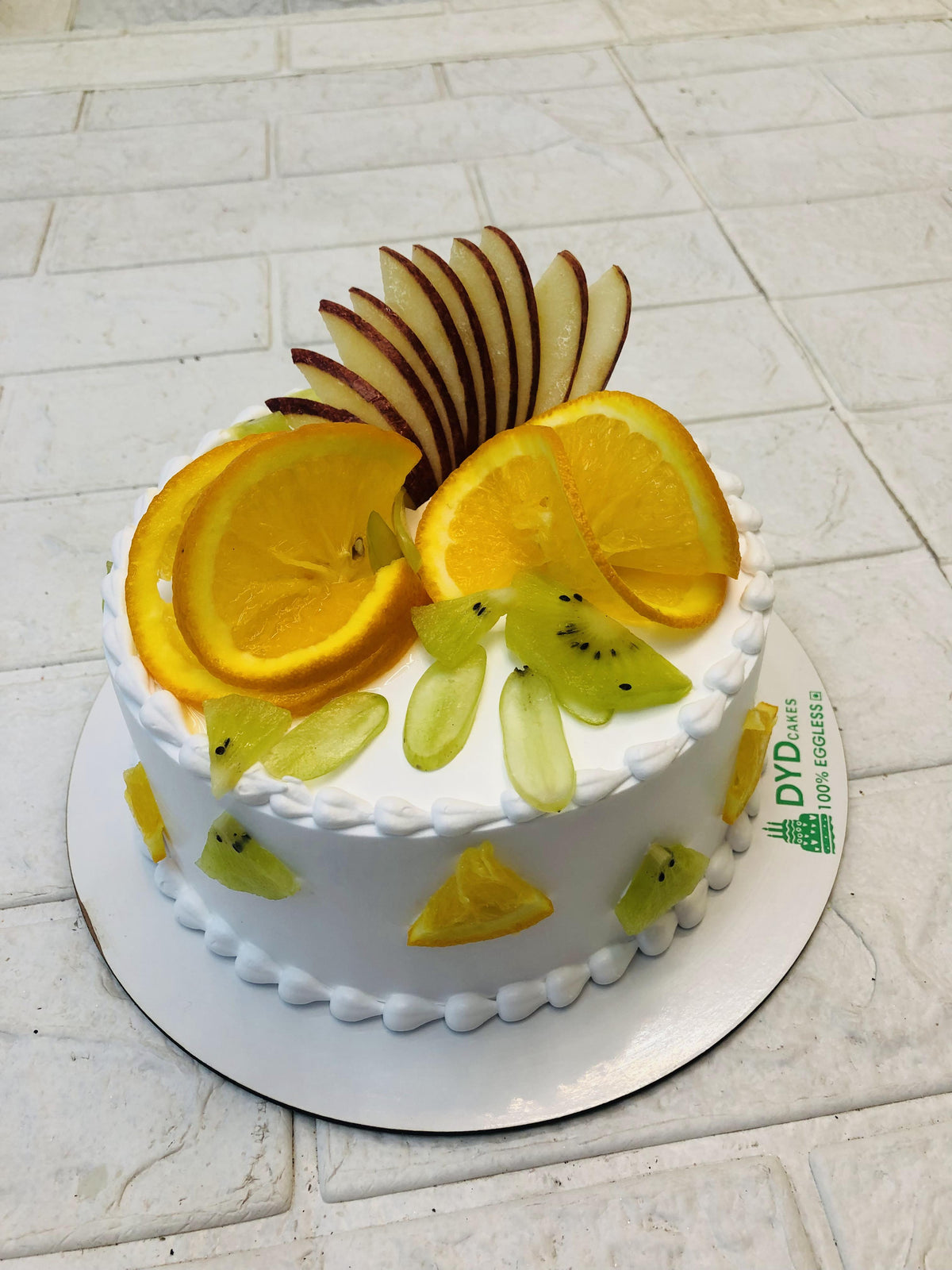 Tropical Fruits Cake