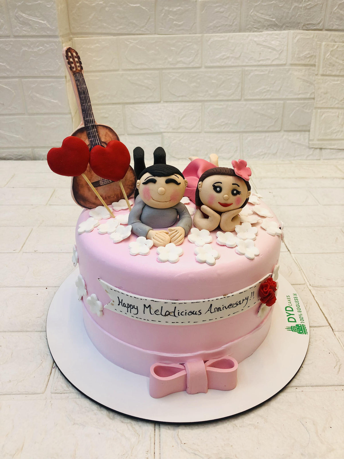 Cute Couple Theme Cake