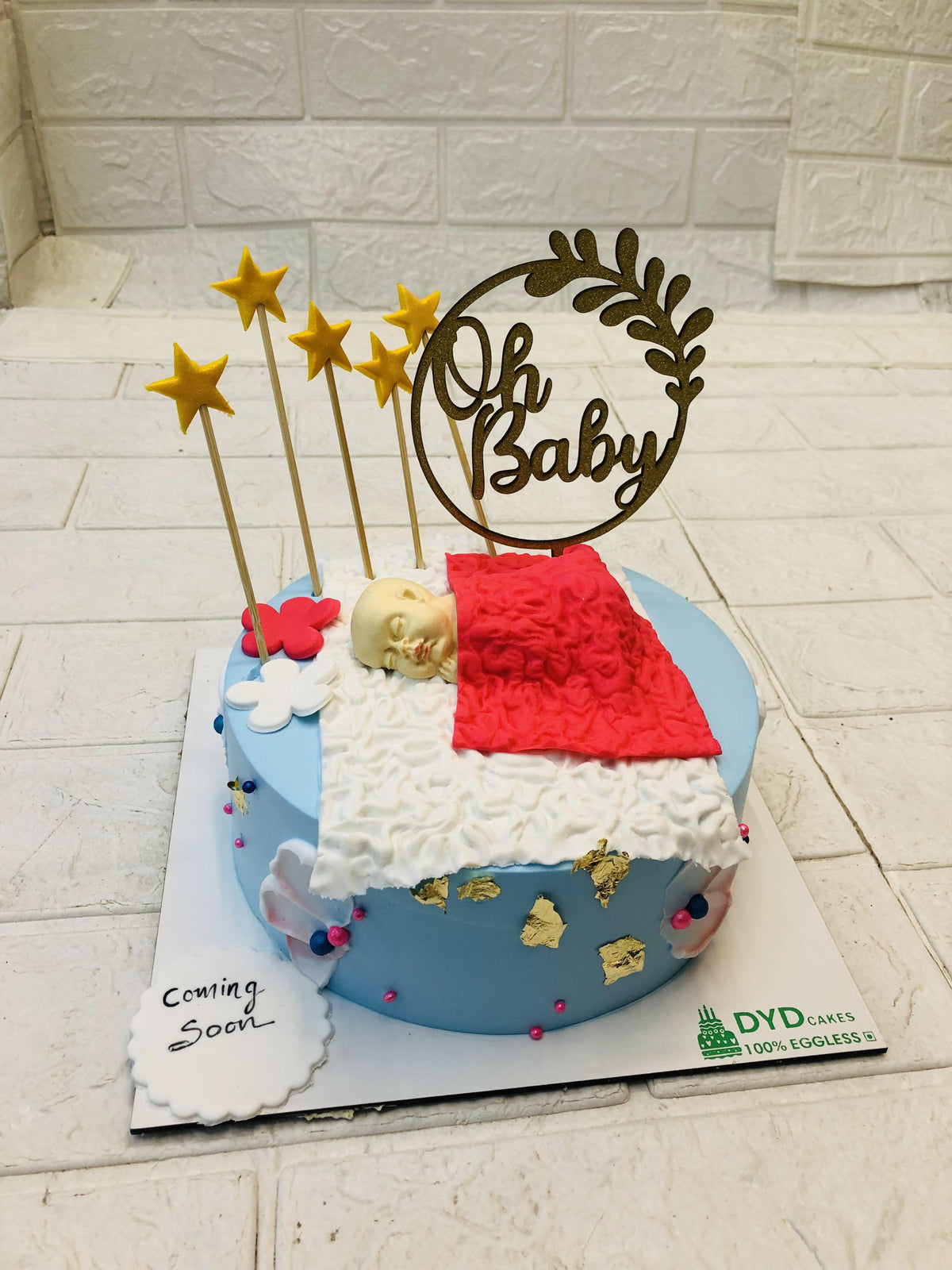 Baby Sleep Theme Cake