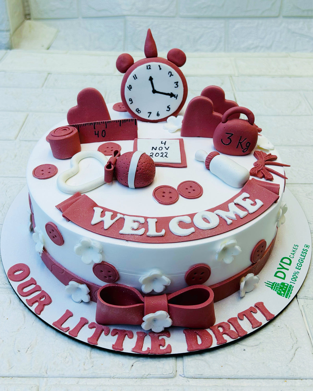 Welcome Baby Cake