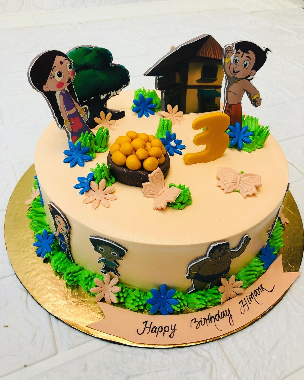 Chota Bheem Birthday Cake