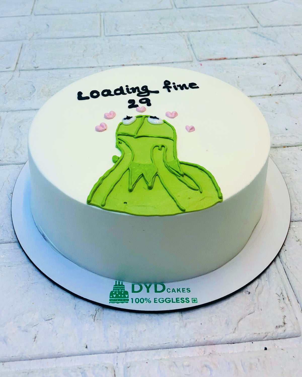 Frog Theme Birthday Cake