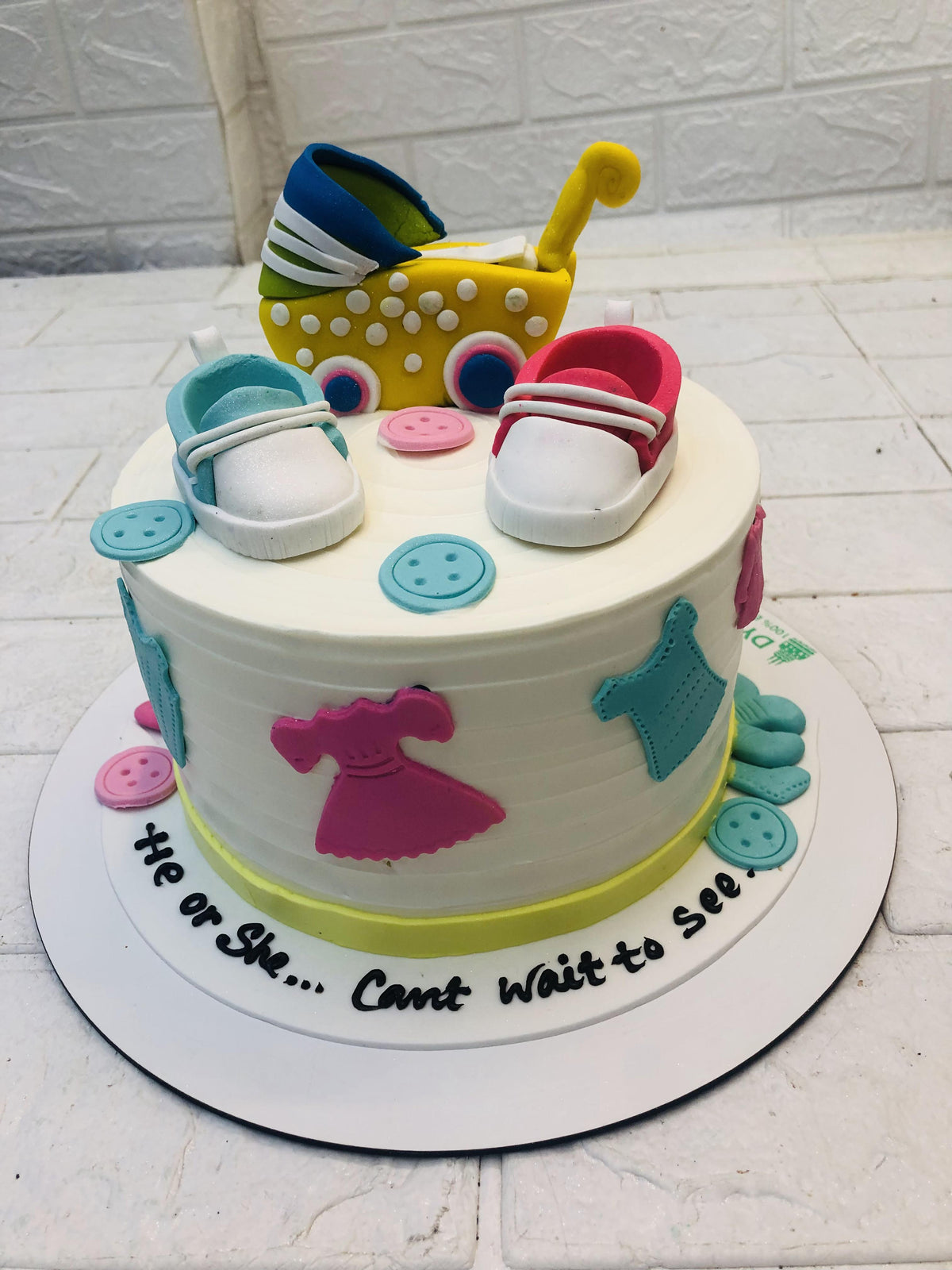 Sweet Baby Shower Cake