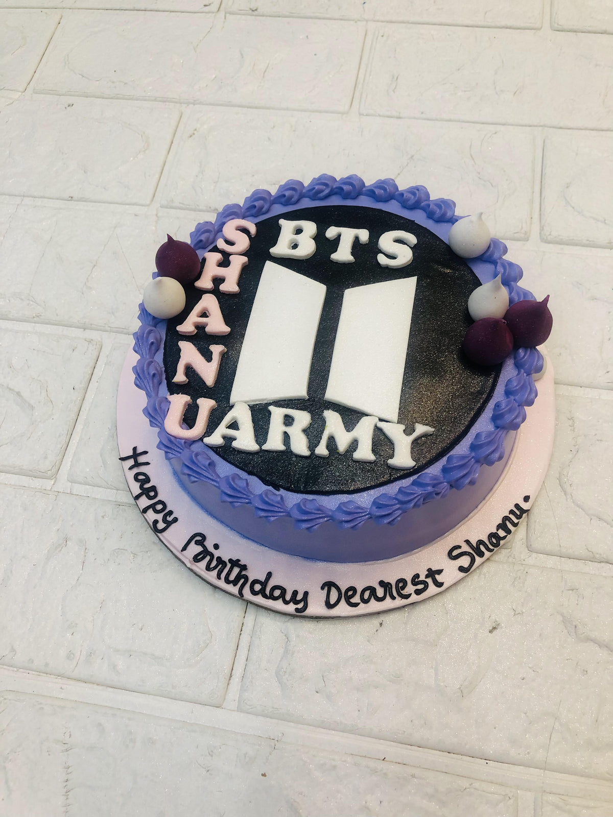 BTS Theme Cake 7