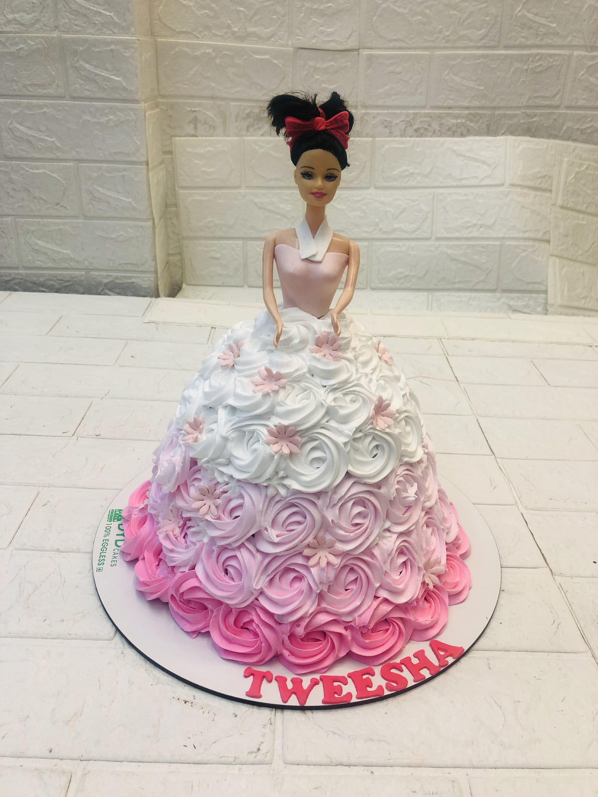 Barbie Doll Cake 4