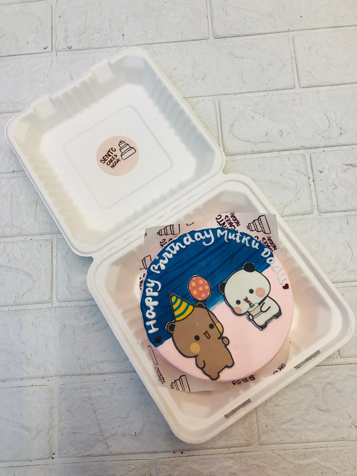 Mutku Dudu Theme Bento Cake