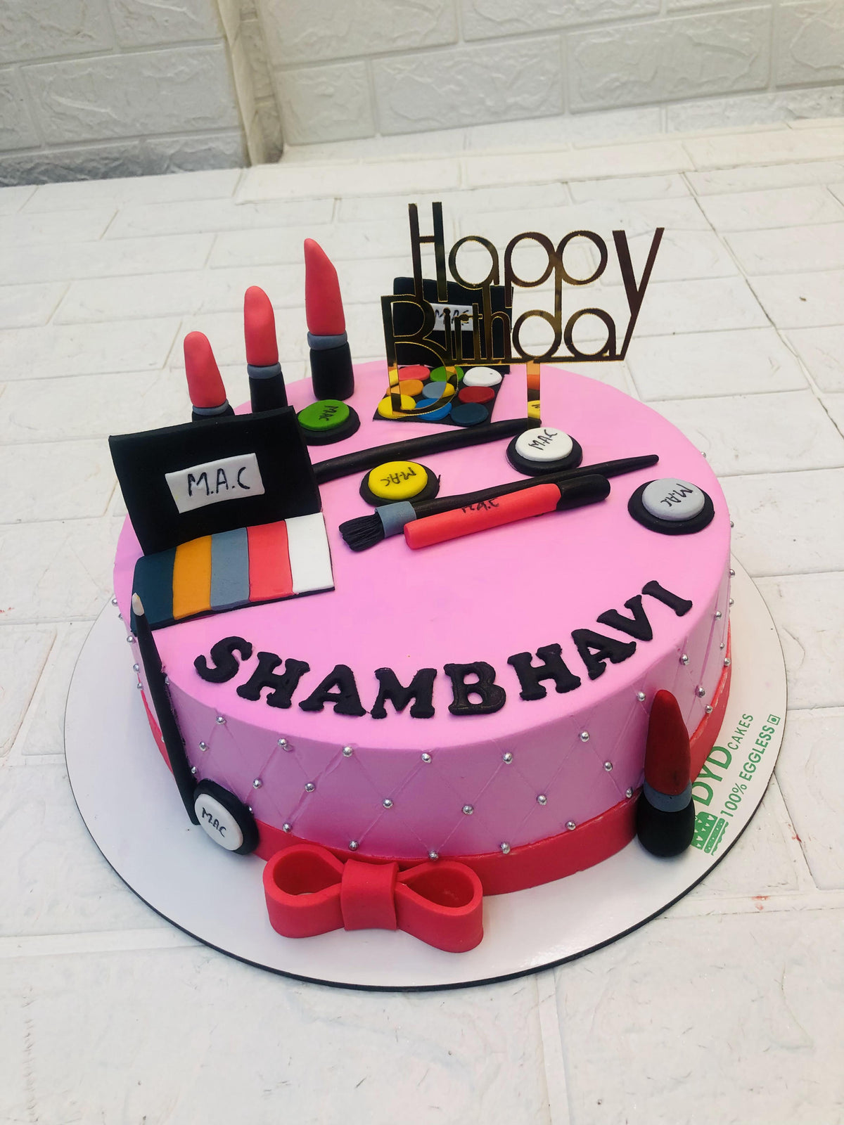 Makeup Themed Designer Cake