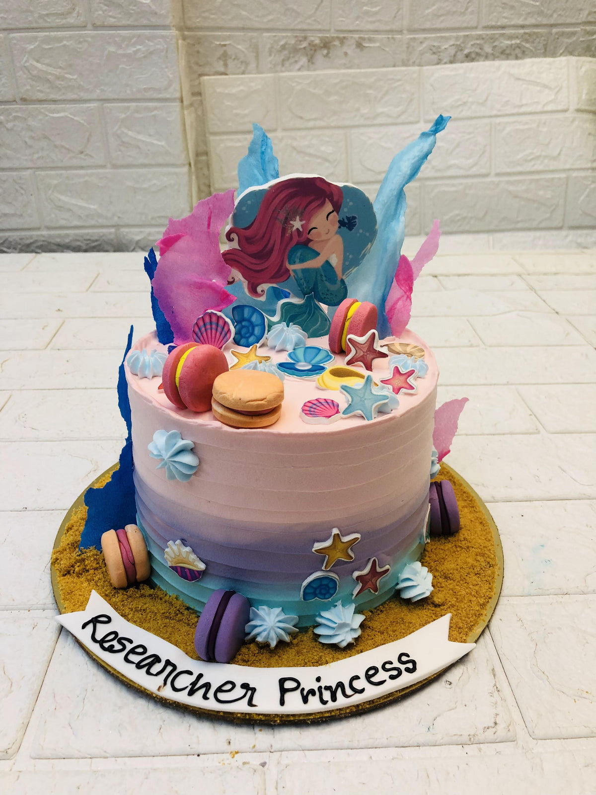 The Little Mermaid Cake