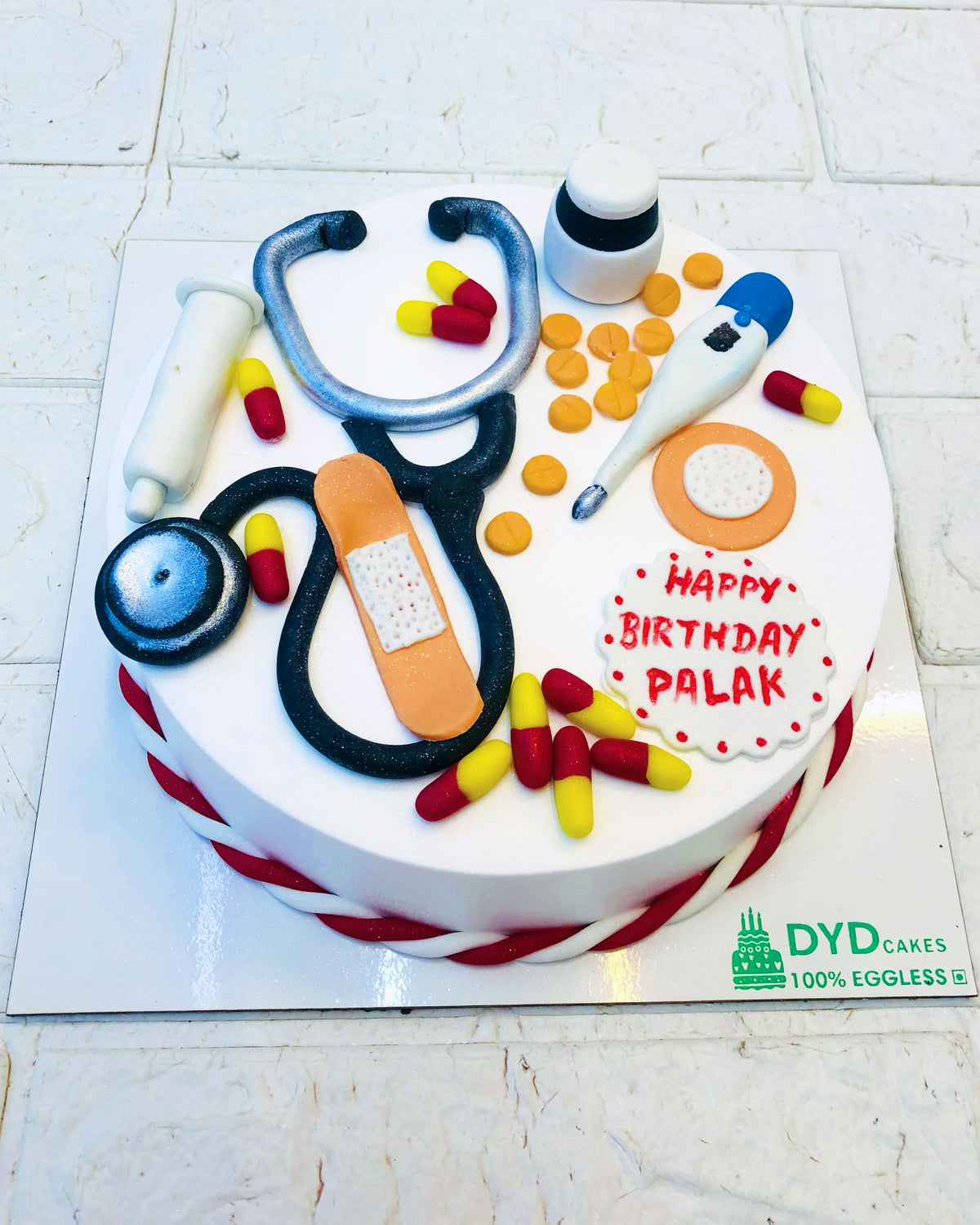 Doctor Theme Cake 2