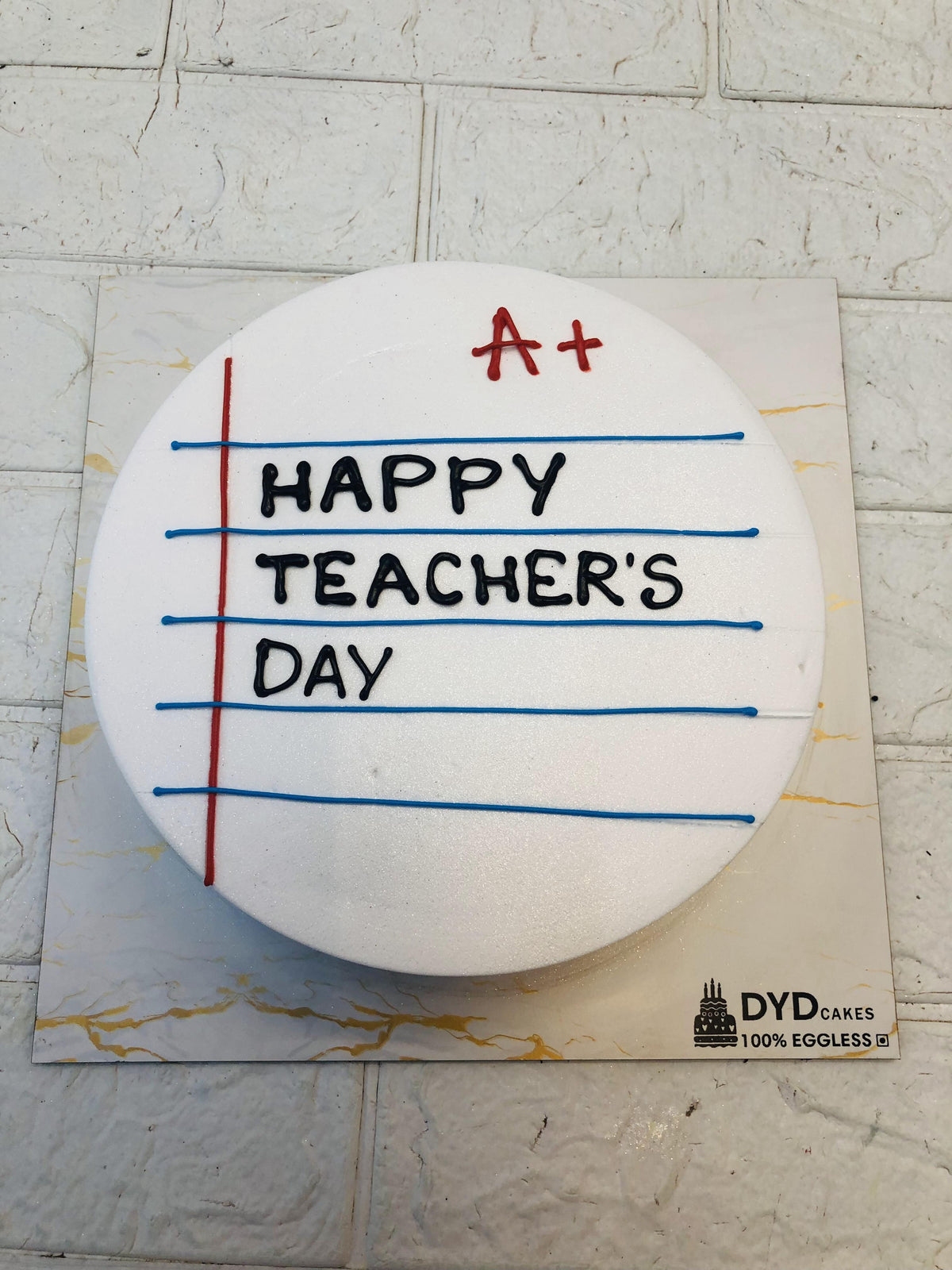 Scoring High Teachers Day Cake