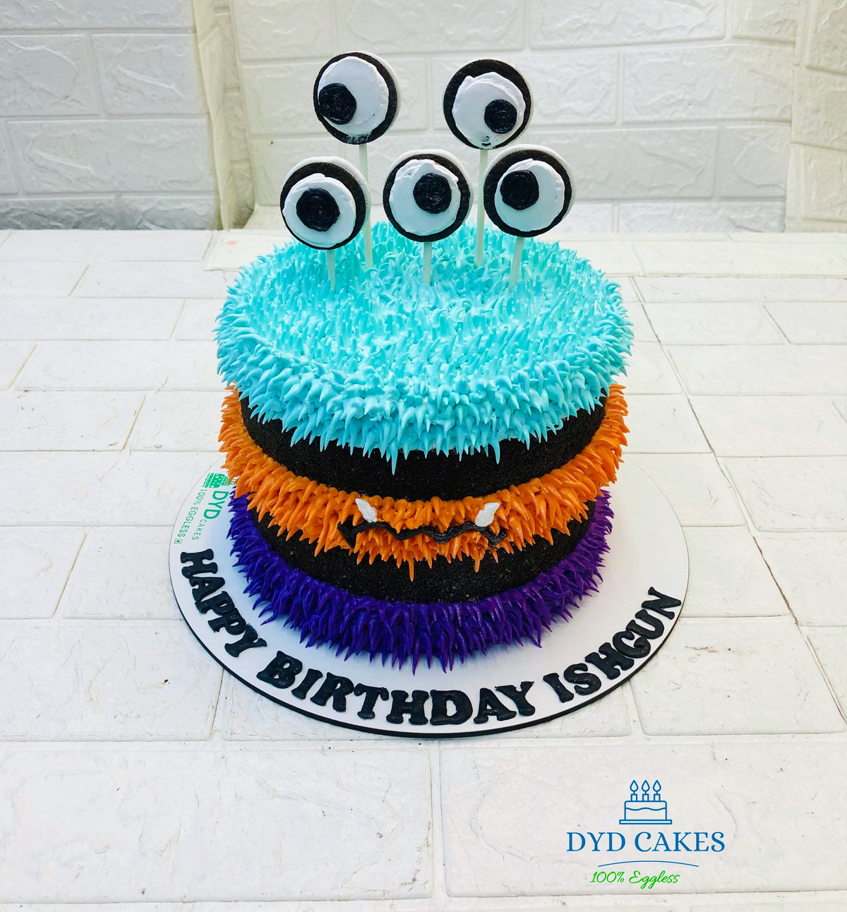 Monster Theme Cake