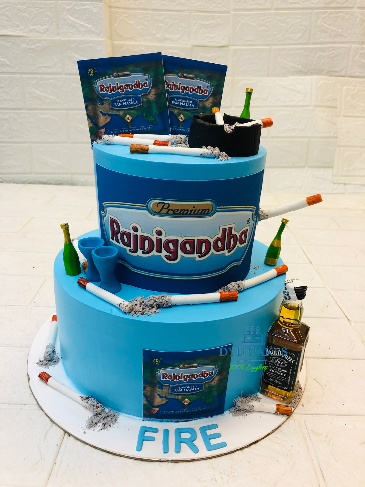 Rajanigandha Theme Cake