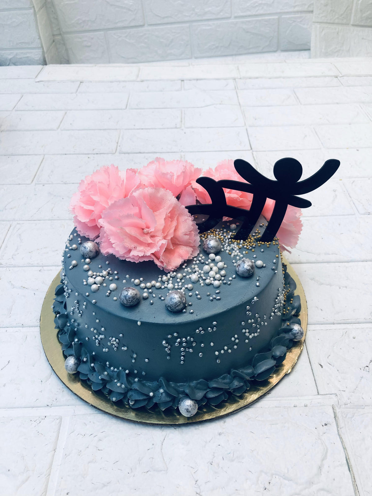 Galaxy Theme Custom Round Cake