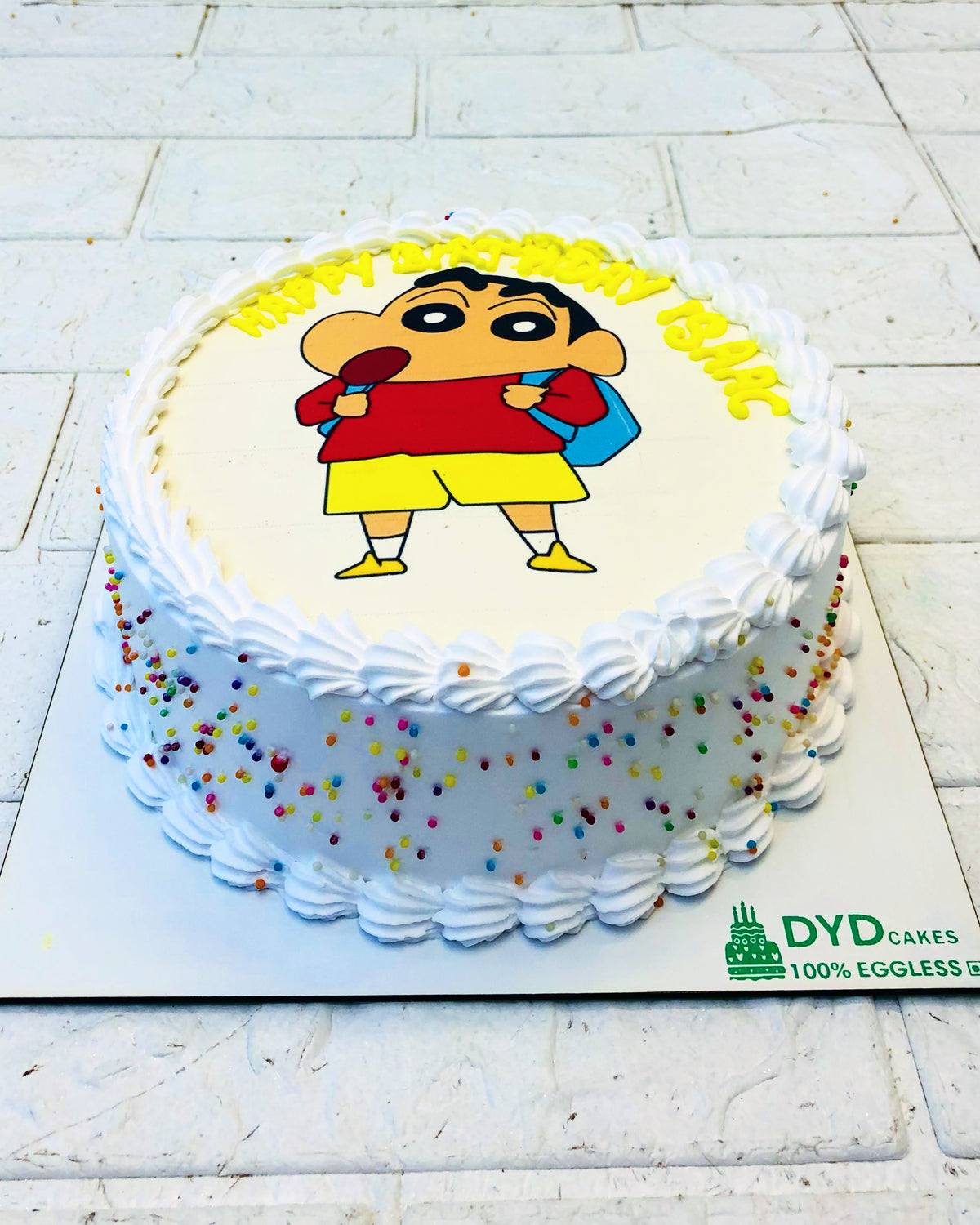 Best Shinchan Theme Cake