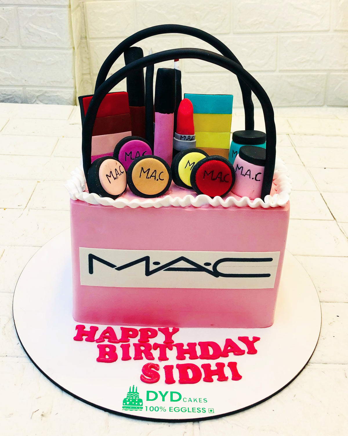 Mac Makeup Kit Design Cake