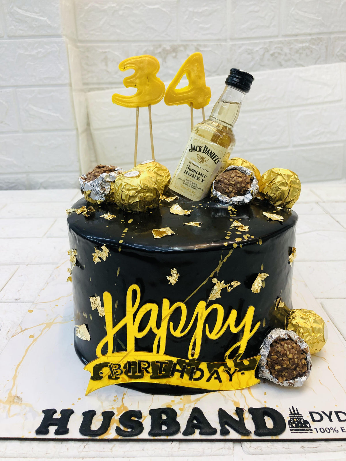 Royal Chocolate & Alcohol Loaded Cake