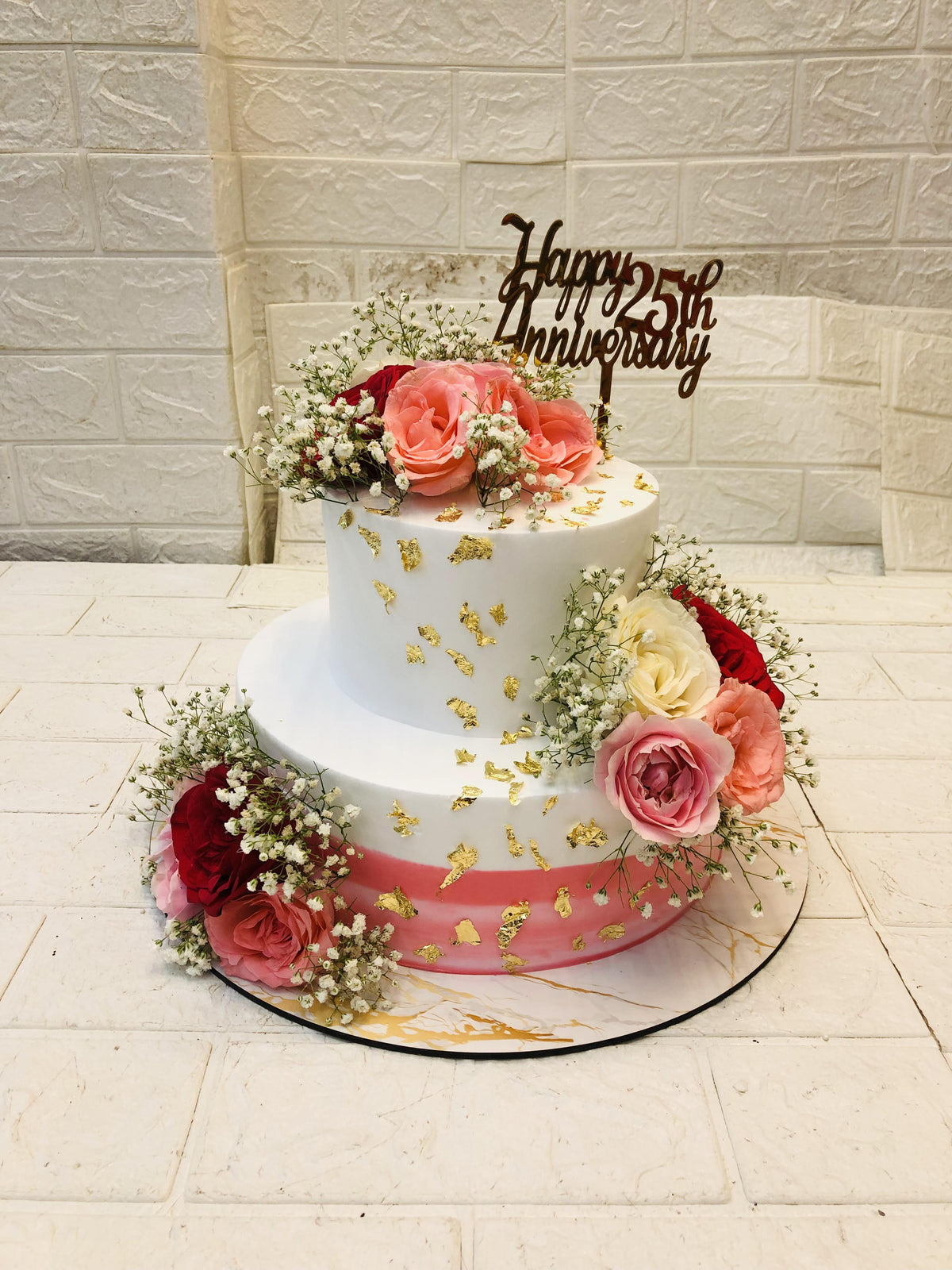 Beautiful Flower Cake