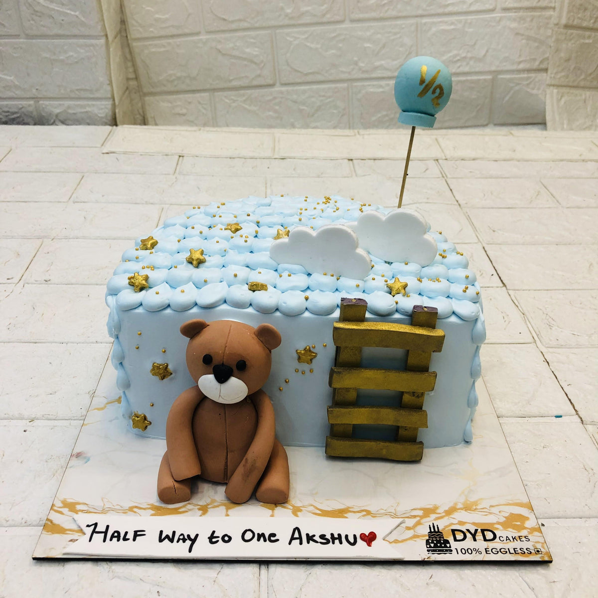 New Born Bed Theme Cake