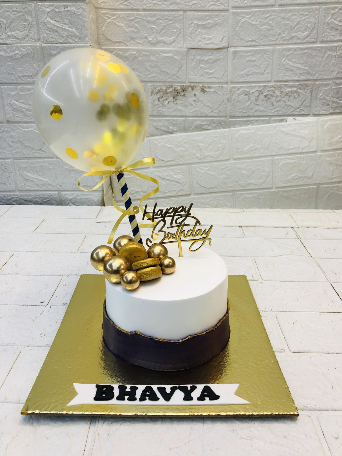 Happy Birthday Party Style Cake