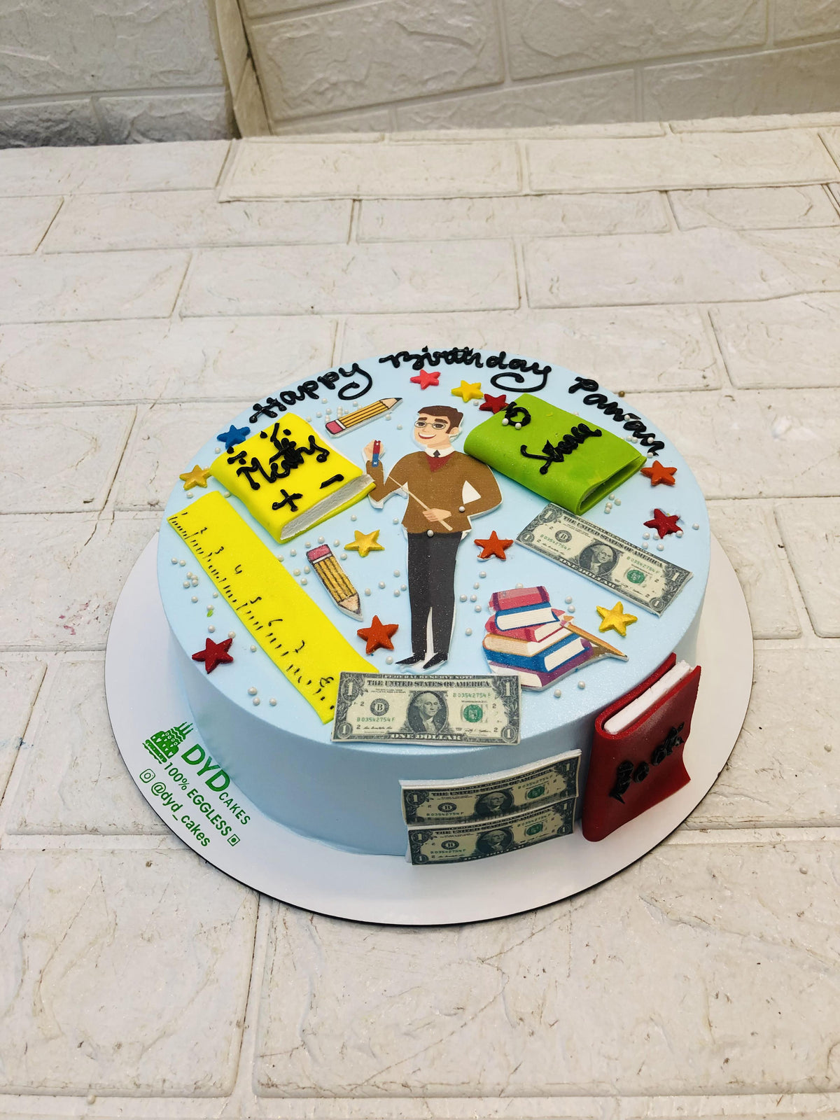 Premium Teachers Birthday Cake