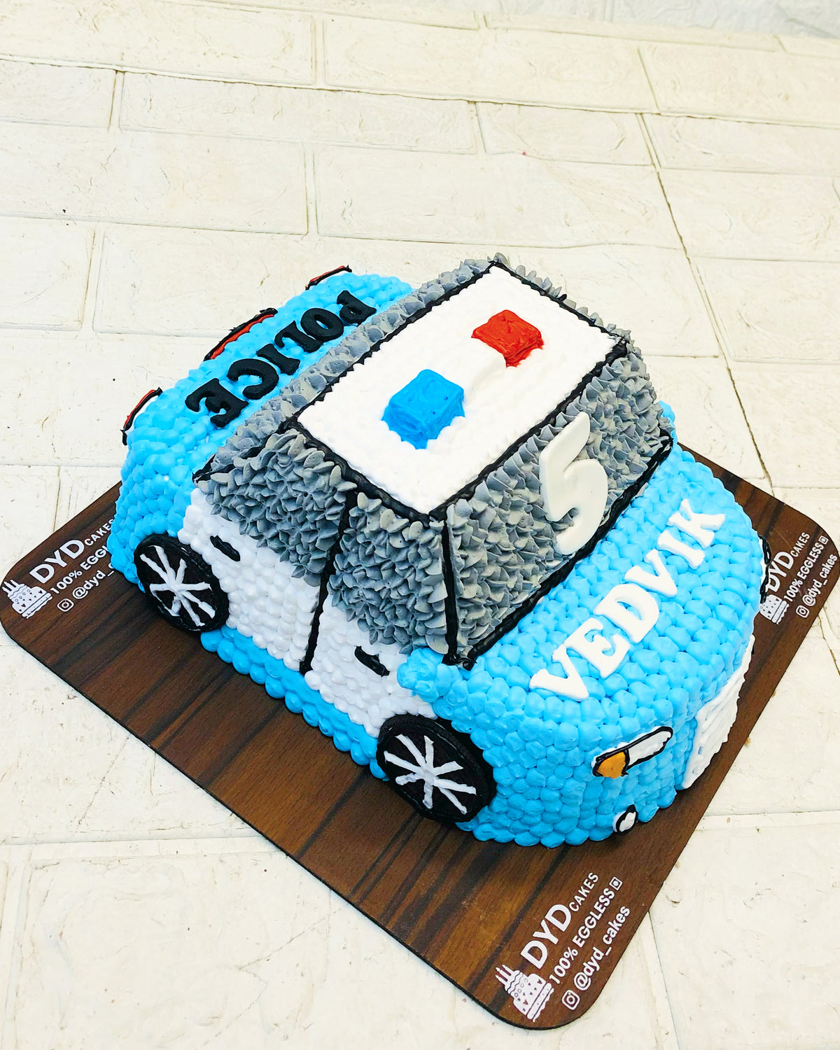 Police Car Cake