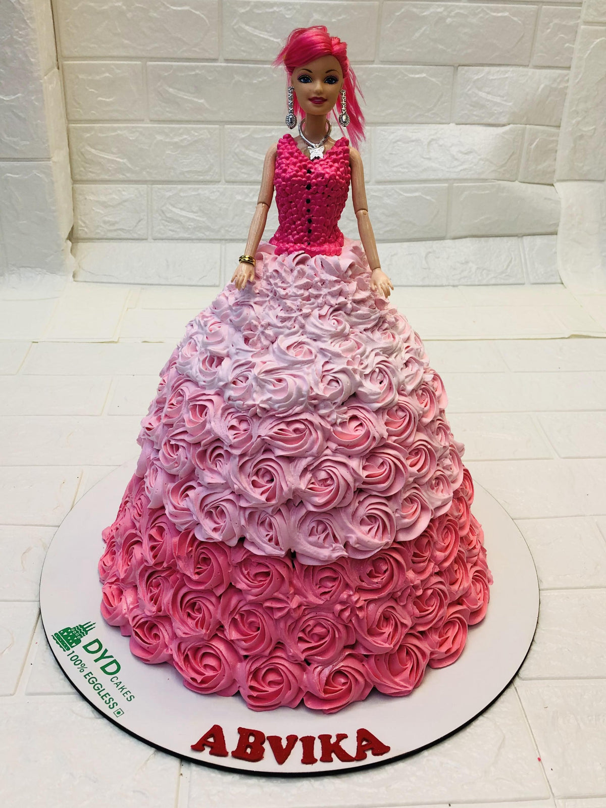 Barbie Doll Cake 5