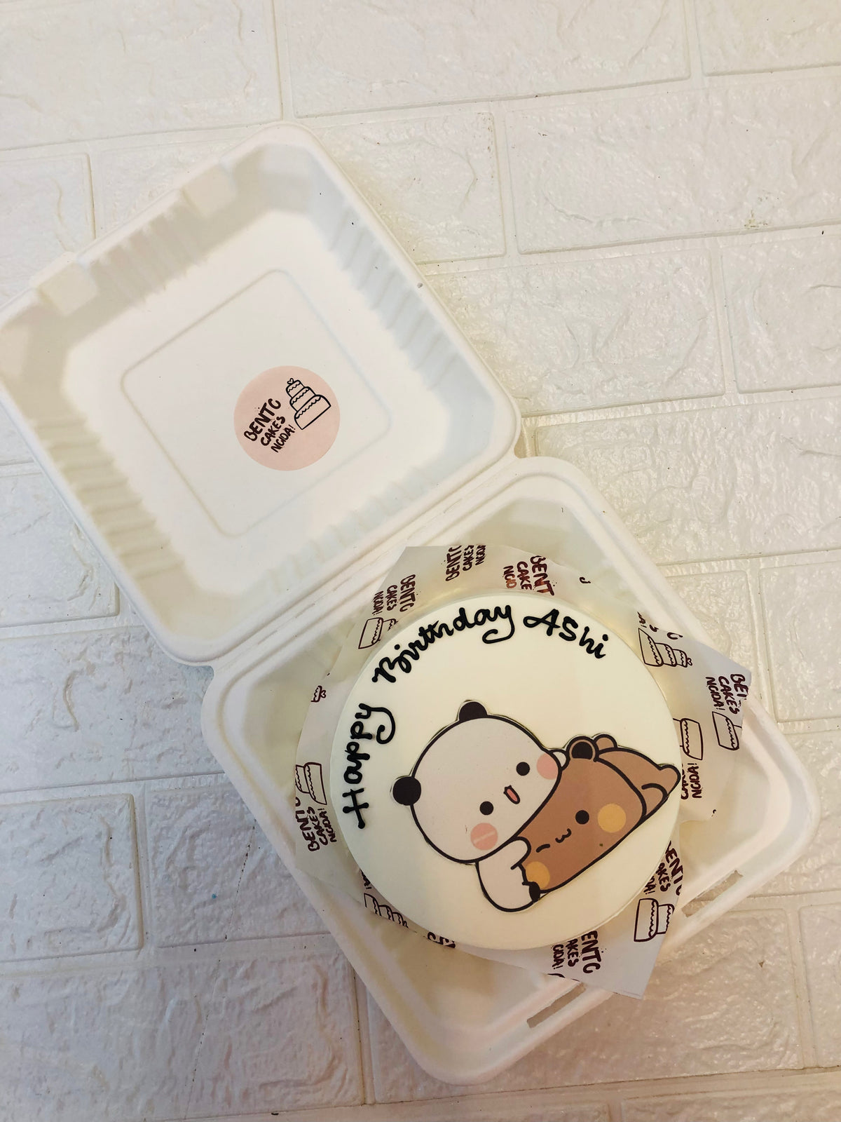 Bubu Dudu Couple Bento Cake