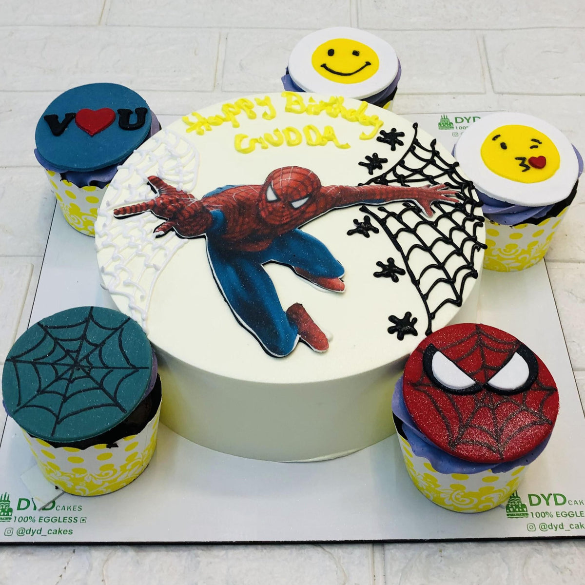 Glorious Spiderman Combo Cake