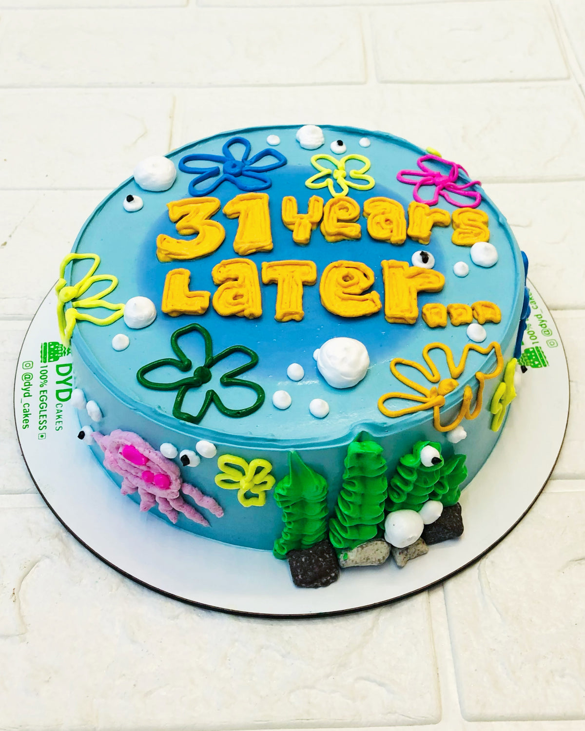 SpongeBob Theme Cake