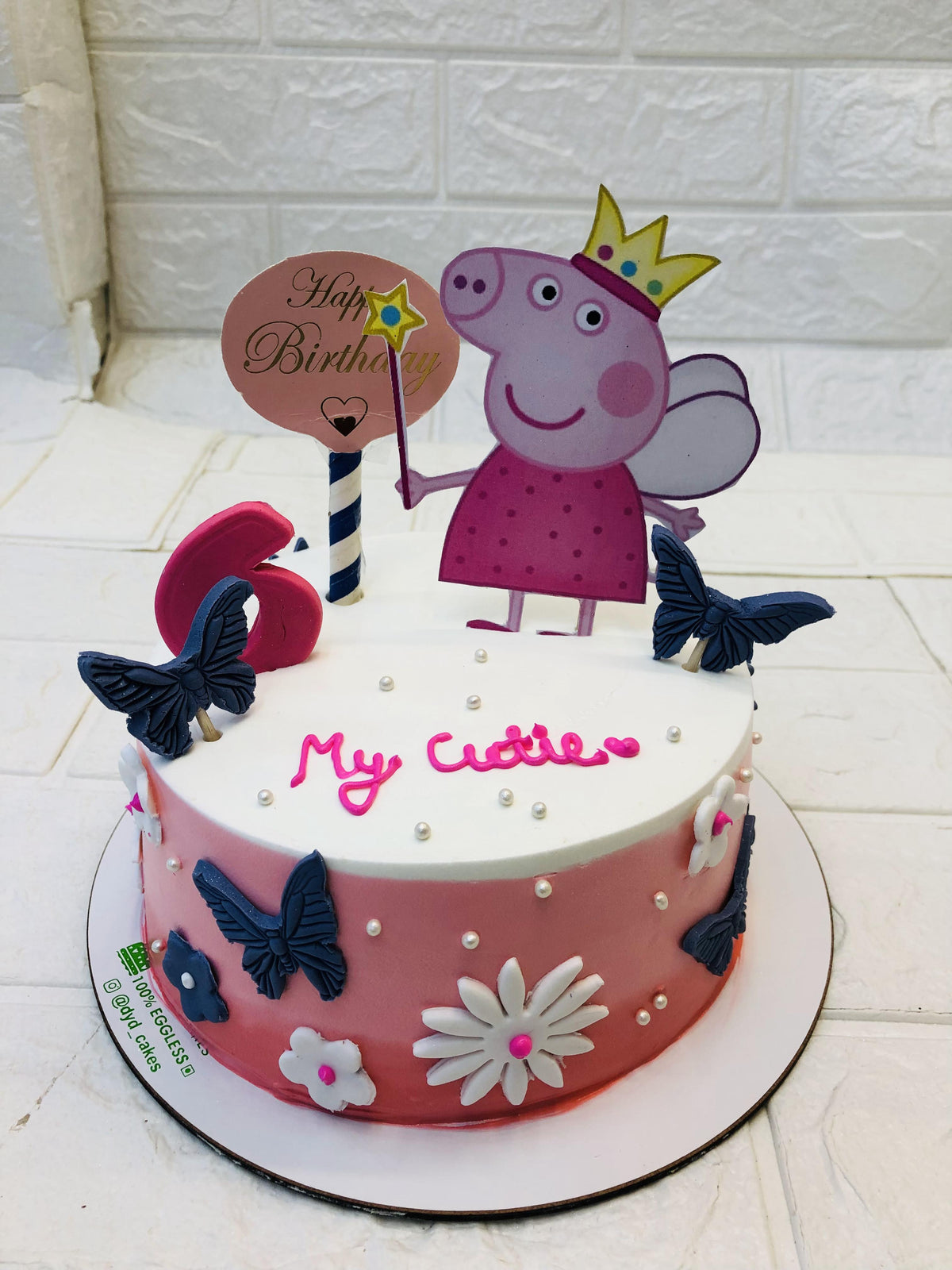 Peepa Pig Theme Cakes