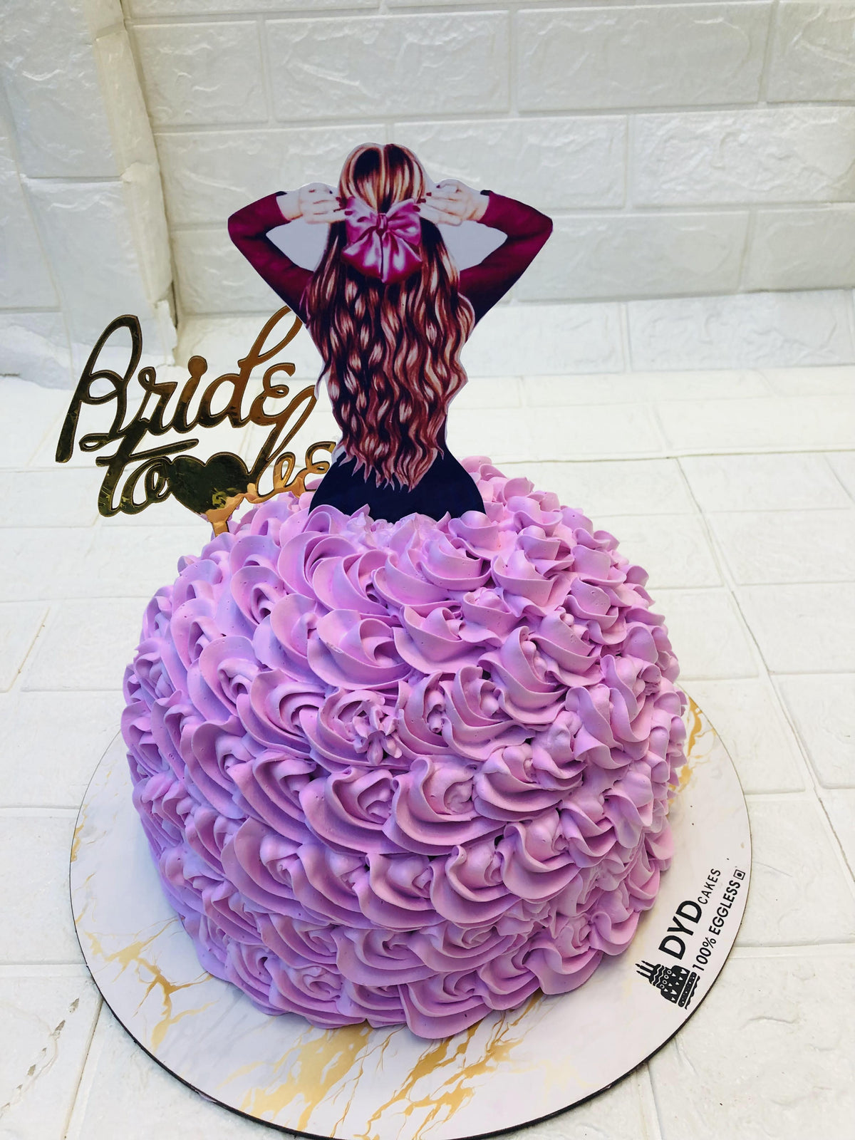 Baby Doll Purple Cake