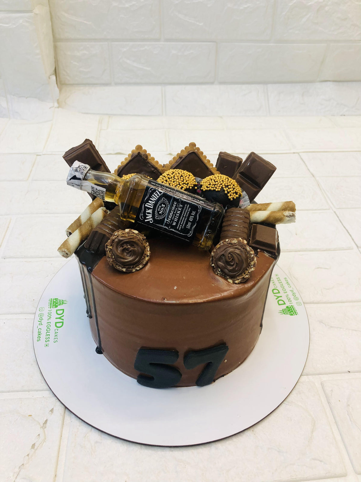 Chocolate Cake with Miniature